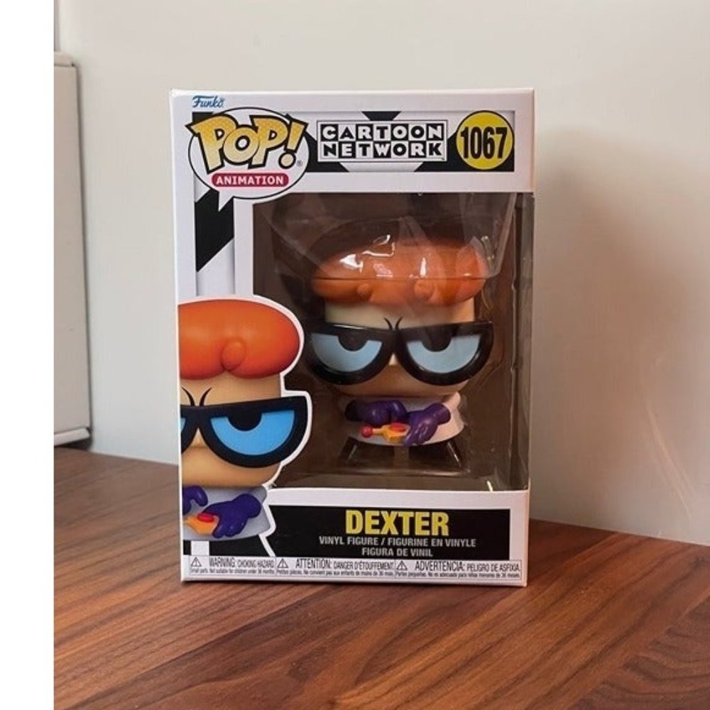 Dexter w/remote 1067 Cartoon Network Funko Pop